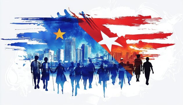 This artwork embodies national pride and cultural heritage.