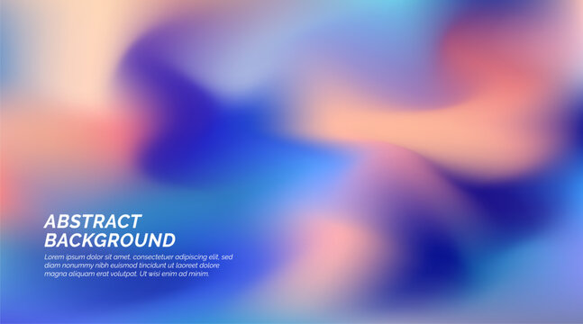Abstract Background With Vibrant Neon Color Gradient