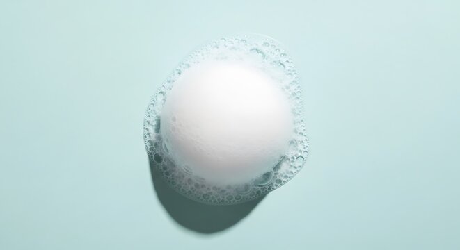 Close-up of white cream texture.