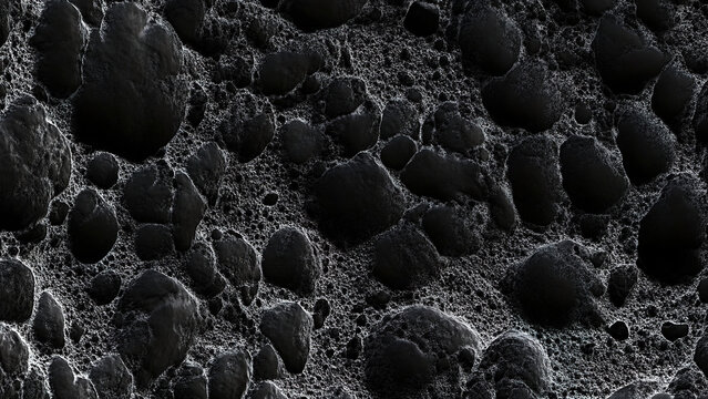 black foam sponge circle hole texture 
