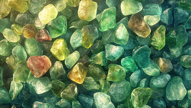 colorful jade stone texture 