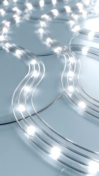 Abstract Fuel Cell Flow Field Plate Network Clean Energy Technology Background