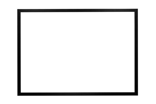 Simple black wooden frame
