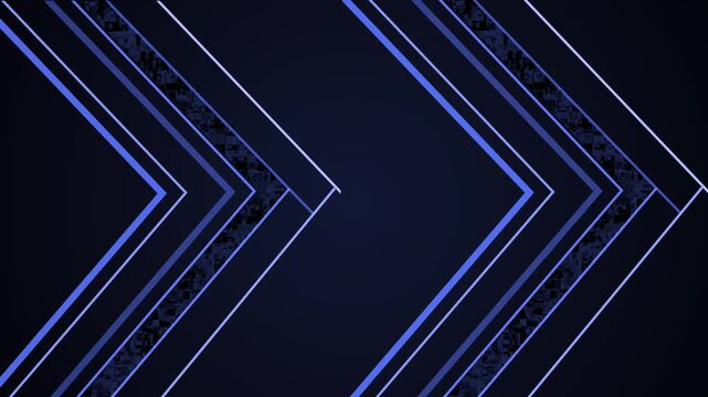 Emerald chevron lines background animation, Dark geometric chevron pattern with lines and textured accents