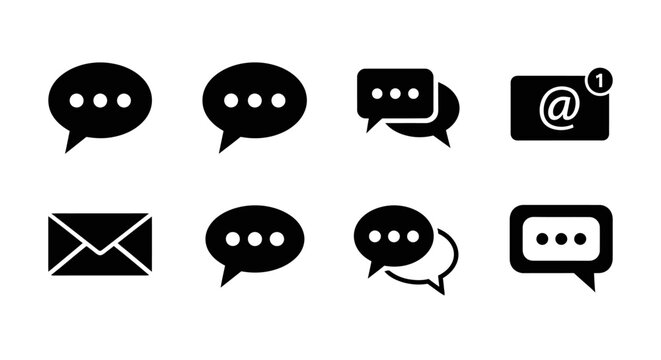 Communication Icons Set