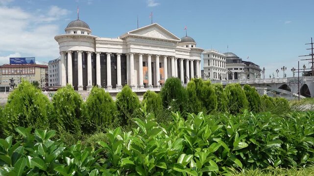 The Archaeological Museum of the Republic of Macedonia in Skopje