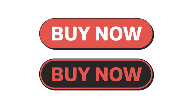Buy now button design for online shopping and ecommerce marketing