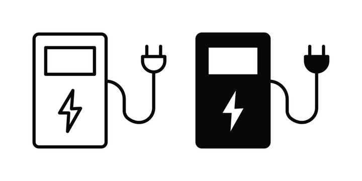Charging station icon