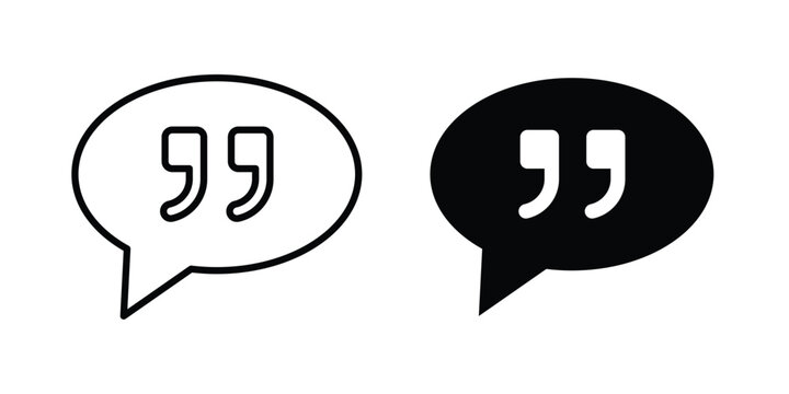 Comment quote icon