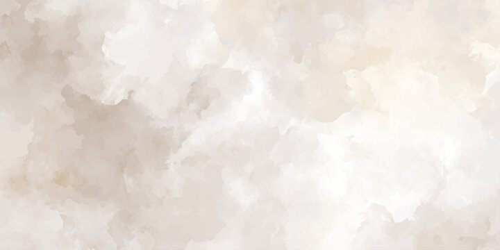 Watercolor cloud pattern with beige and white tones a soft and textured background design abstract aquarelle