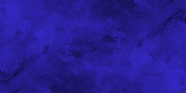 Dark blue watercolor texture with cloud like shapes and mottled gradients creating an abstract background azure blot bluish