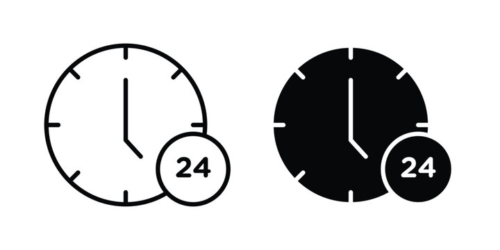 Time twenty four icon