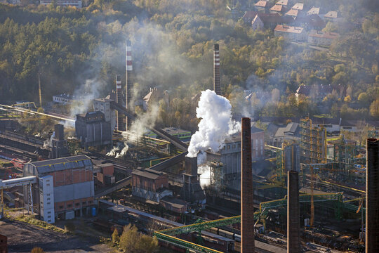 Walbrzych aerial view