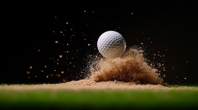 Golf swing action golf course sports photography outdoor environment close-up view dynamic motion capture for seo impact