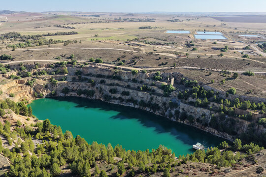 The Burra Burra Copper Mine. Burra. Mid north town of South Australia.