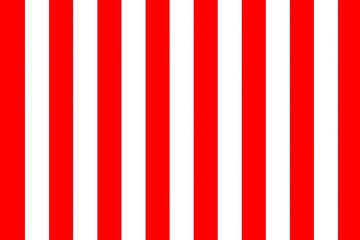 Fototapeta premium Red and White Vertical Stripes Seamless Pattern. Minimalist Red Striped Background for Web Design. Classic Circus and Carnival Theme Striped Texture. Retro Candy Cane Striped Graphic Background