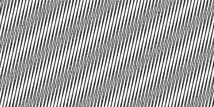 Brown slant lines of slub worn linen as a seamless pattern. Abstract bg with blue diagonal vector illustration art stripe