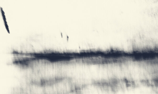 Old film scan texture, abstract vertical glitch lines on white background.Old scanned document texture with print imperfections.Retro print texture background.