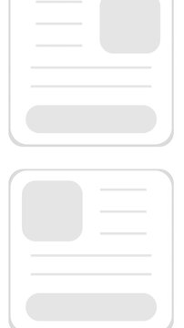 Social media mobile vertical online reel or photo scroll animation upwards animation graphics