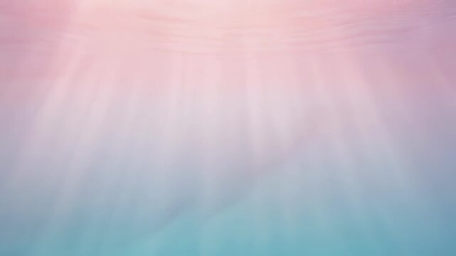 gradient sky transition from pink to teal in motion