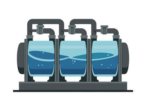 Industrial Water Filtration System.