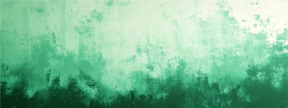 Abstract ethereal emerald and mint green hues with a soft gradient, suggesting natural textures or atmospheric phenomena.