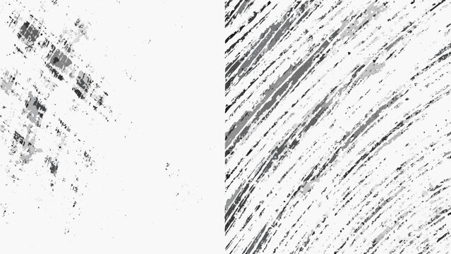Grunge texture pattern with diagonal strokes grayscale and white background abrasive abstract black and white