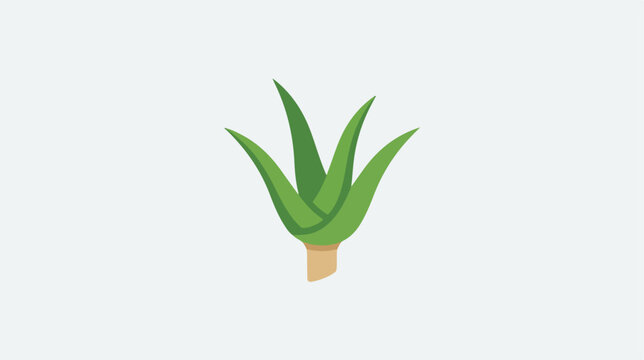 Aloe vera plant cutting icon