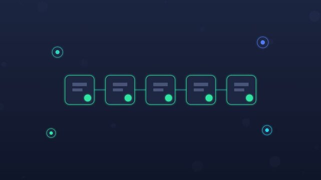 Flat design AI network map isolating a compromised device dark