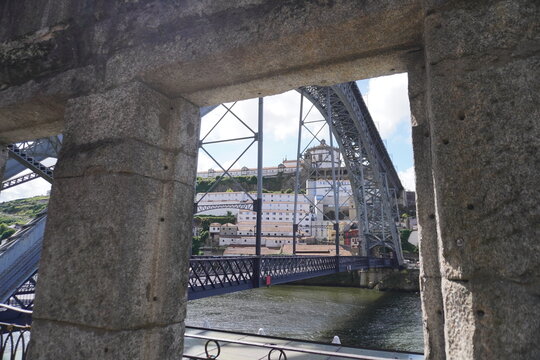 bridge luis I in porto portugal