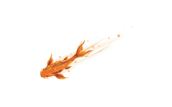 Brown paint splash flying through air