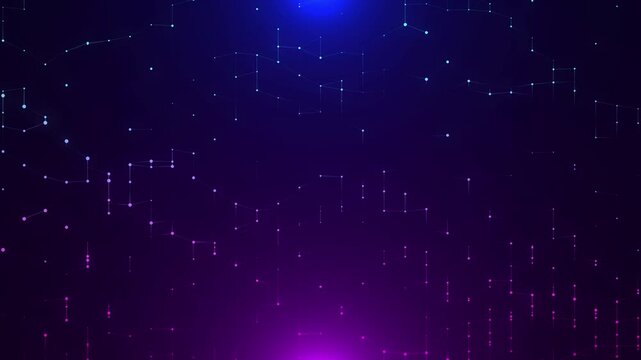 abstract technology background with connecting lin