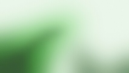 Obraz premium Soft sage green and mint pastel grainy gradient background, minimalist calming noise texture for wellness and skincare branding