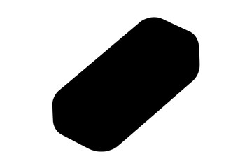 a black skateboard on a white background ,black, icon, silhouette, skateboard  © Alloca Design Studio