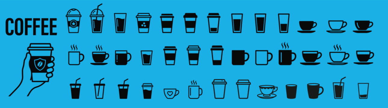 Vector for coffee icon.