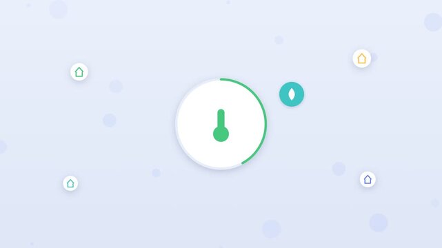Flat design smart plug cutting standby power with meter decreasing