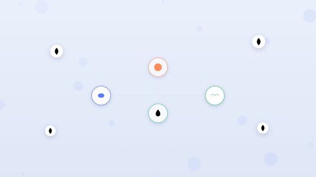 Flat design eco label verification with certified leaf badge
