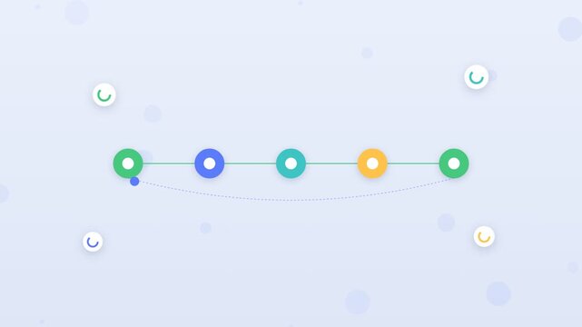 Flat design green office printer reduction with digital documents