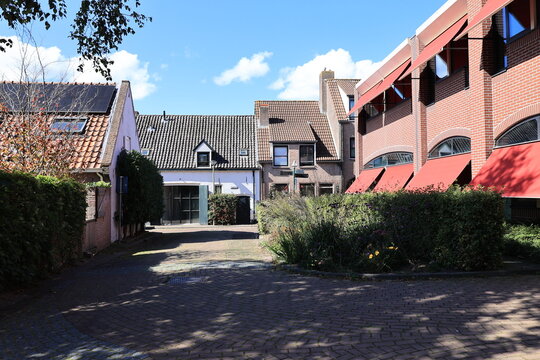 Blick in die Altstadt von Harderwijk in der Niederl&auml;ndischen Provinz Gelderland