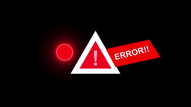 Emergency Lights Overlays Fire truck with flashing lights on Emergency ambulance responds to a call Red police flashing emergency siren light with rubber stump error text, danger sign animation.