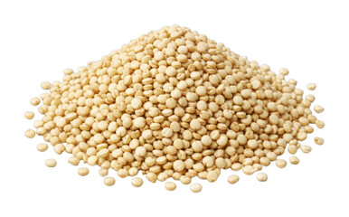 Fototapeta premium PNG Organic quinoa grains isolated white