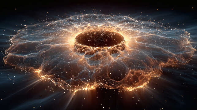 Cosmic singularity with particle effects