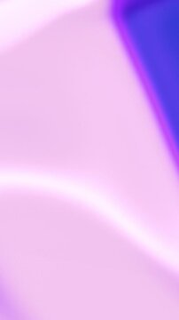 Purple Lilac White Holographic Liquid Motion Background, Smooth Flowing Psychedelic Color Animation Seamless Loop, 4K