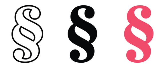 Paragraph symbols with section pilcrow marks in varied styles and colors, representing paragraph formatting, editorial layout, publishing, and document organization tools. © ARIF AHMED 04