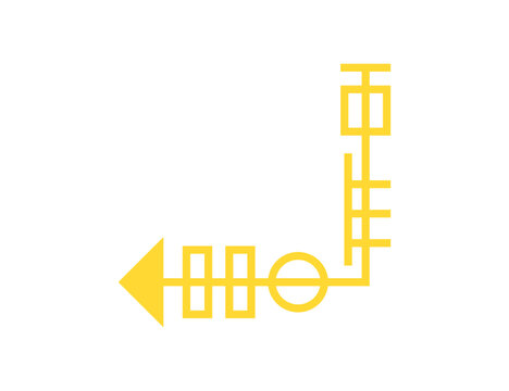 geometric shape arrow