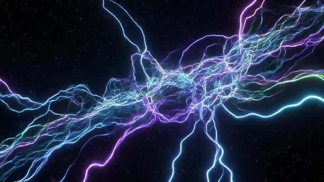 neural network visualization of synaptic connections in motion