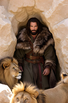 Daniel in the lions' den
