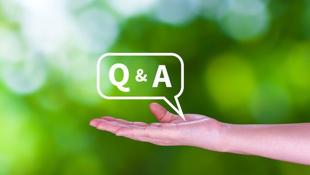Q and A questions and answers symbol, FAQ, frequency asked questions, Answer, Question Ask, Information, Communication and Brainstorming Concepts