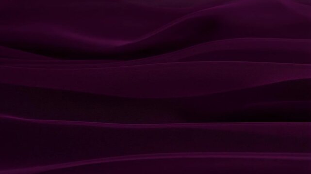 Mesmerizing flow of silky purple waves in motion  elegance and grace captured in motion