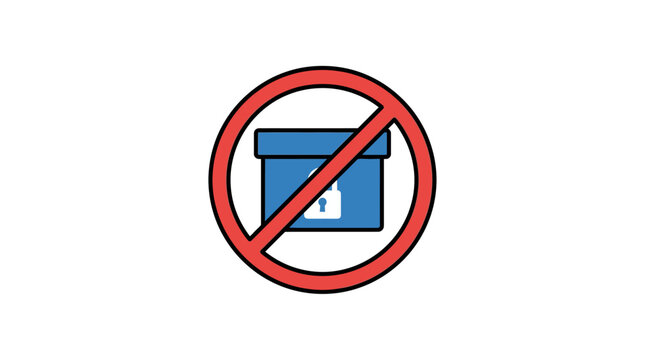 Prohibition against unauthorized access to confidential data or secure box